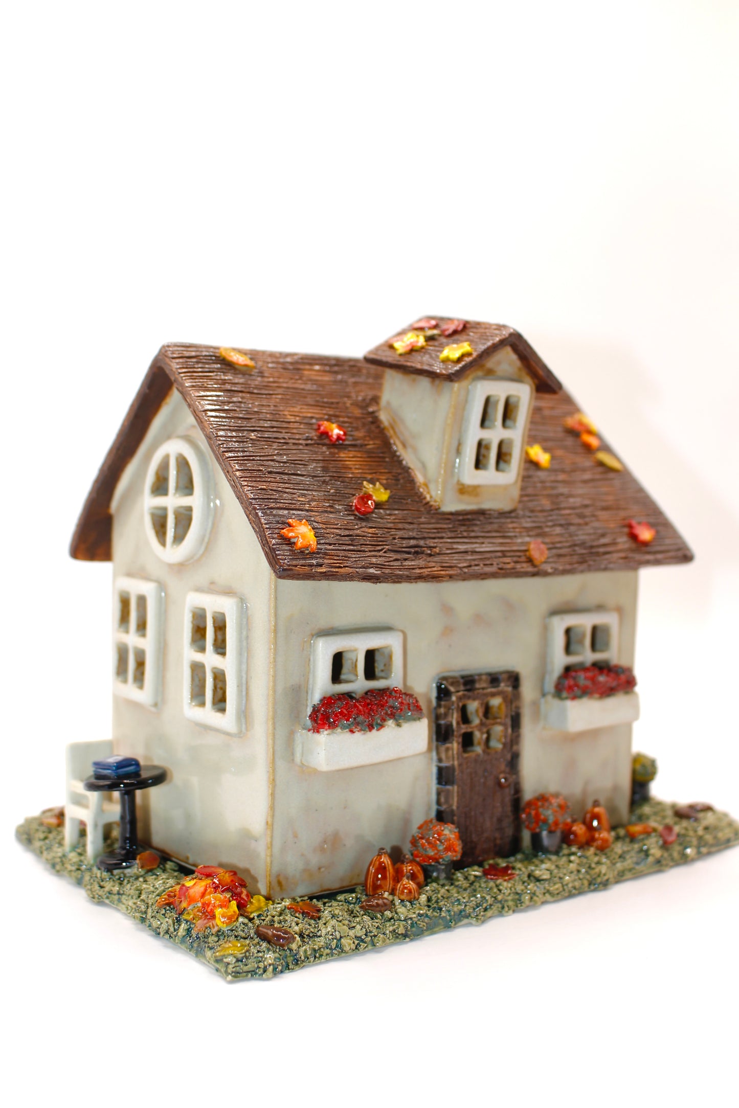 Fall Ceramic Tealight Holder