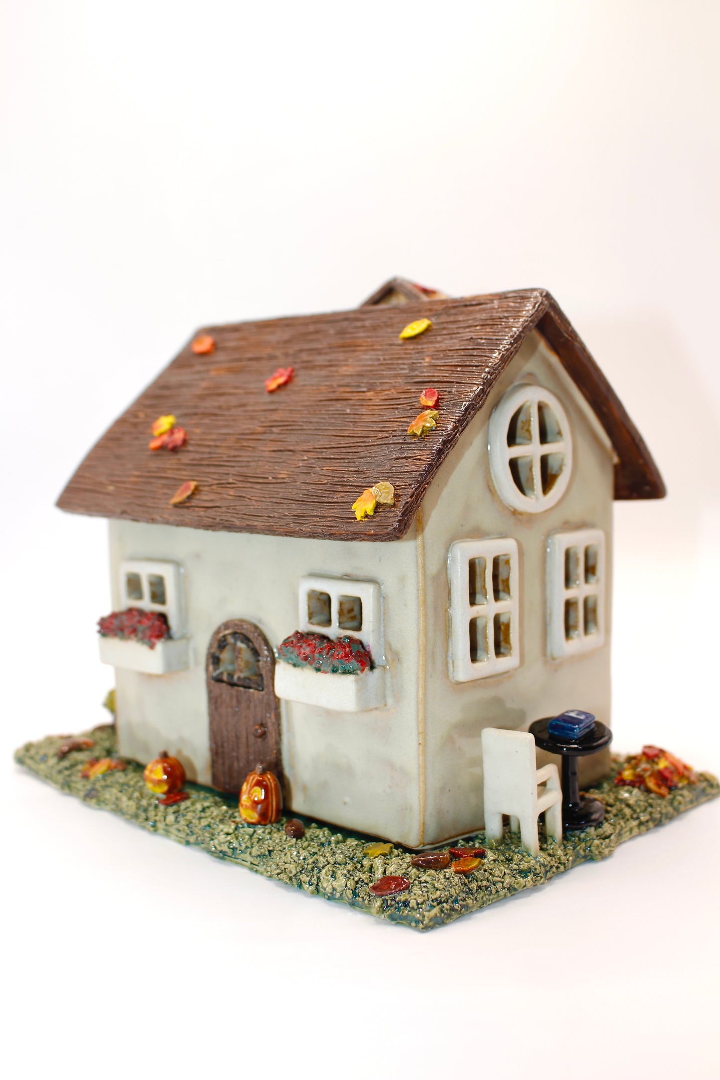 Fall Ceramic Tealight Holder