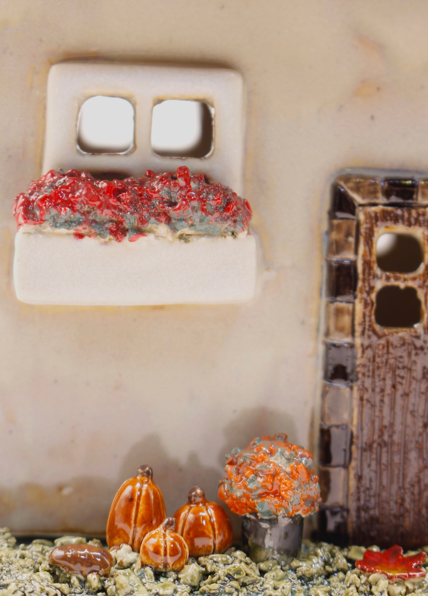 Fall Ceramic Tealight Holder